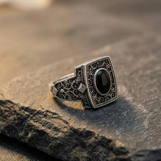 Onyx Signet Ring