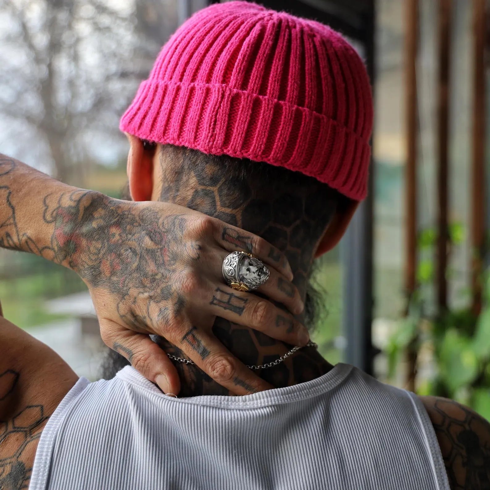 A mythological jewelry piece crafted for the modern warrior — the 14K gold plated Hephaestus ring features bold lines, divine inspiration, and a handcrafted finish in sterling silver. Ideal for collectors of symbolic rings, history lovers, and those seeking a unique fashion-forward men's accessory with ancient roots.