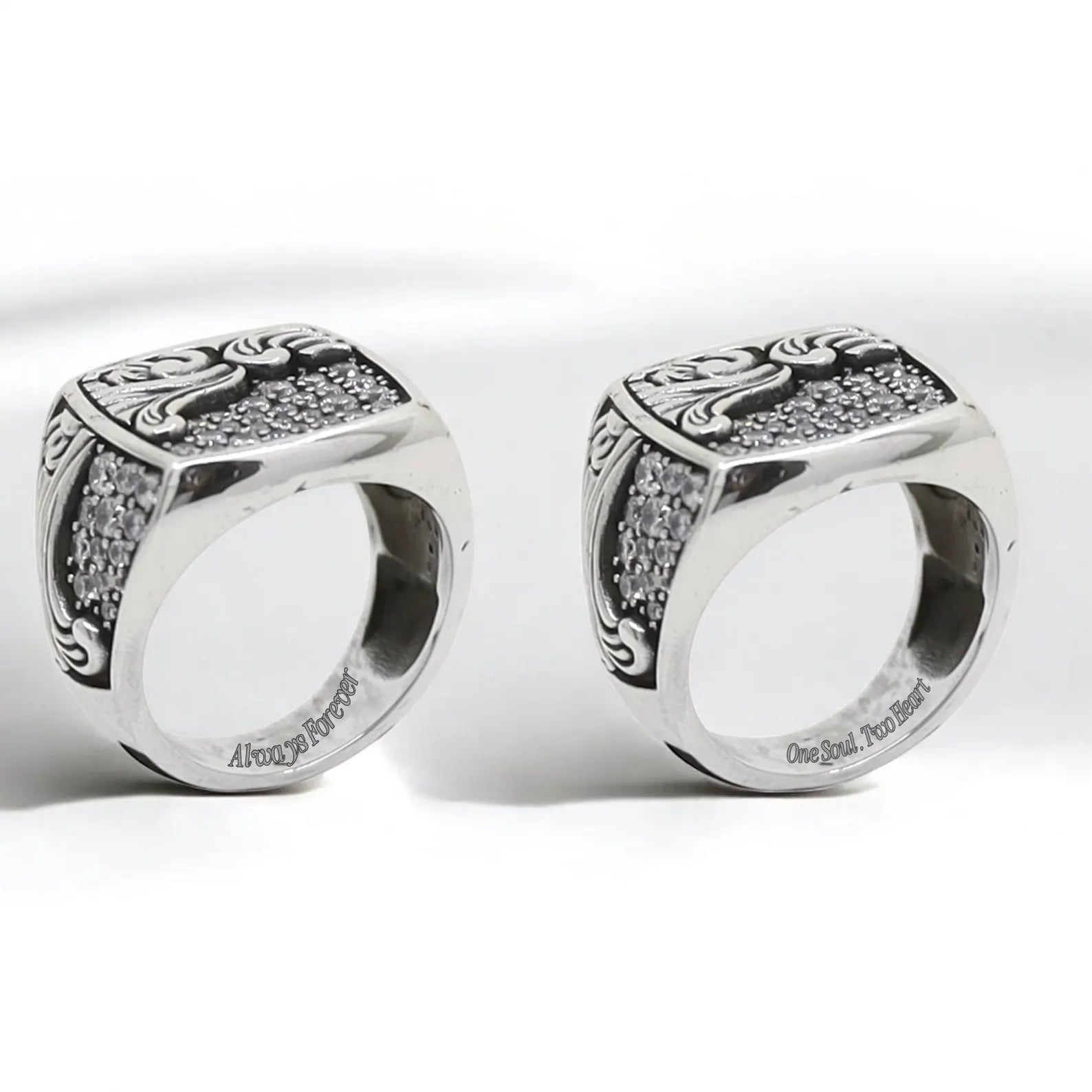 With its sculpted wave design and shimmering zircon accents, this handcrafted silver ring embodies a perfect harmony of masculine elegance and nature’s raw beauty. Whether worn as a symbolic talisman or a stylish accessory, this nautical ring stands out with its bold form, marine theme, and fine craftsmanship. A memorable gift for the man who finds strength in stillness and power in passion.