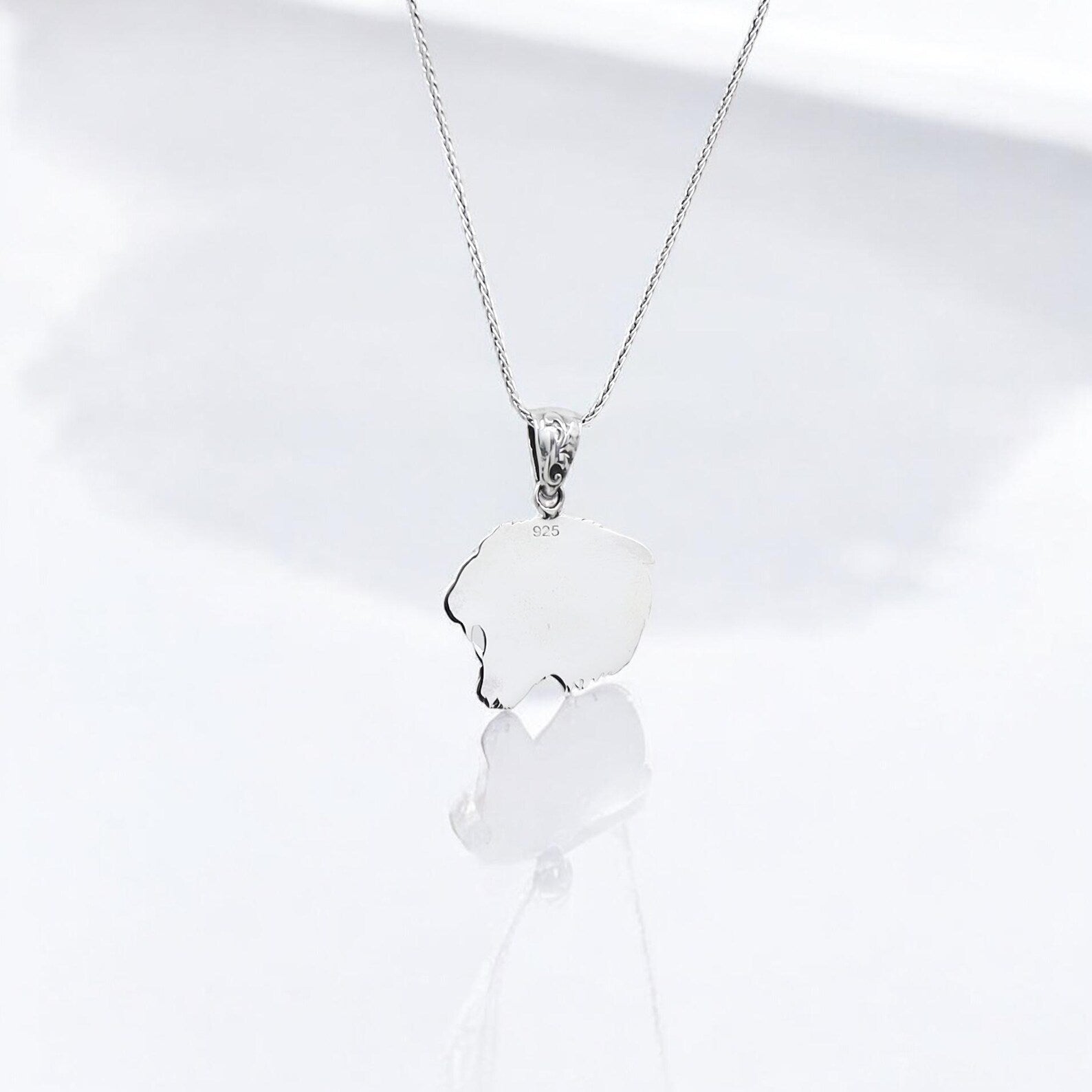 This elegant sterling silver tiger necklace isn’t just a piece of jewelry—it’s a meaningful keepsake that can be personalized to reflect your story. Whether you want to engrave a name, a significant date, or a short inspirational message on the back of the pendant, our customization option allows you to create a one-of-a-kind piece filled with emotion and intention.