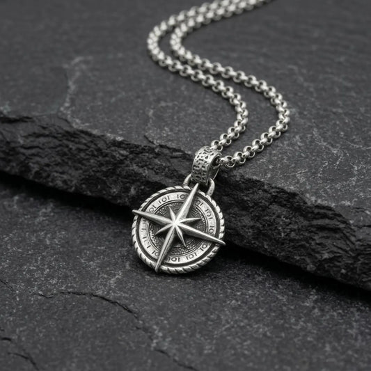 Nautical Compass Necklace