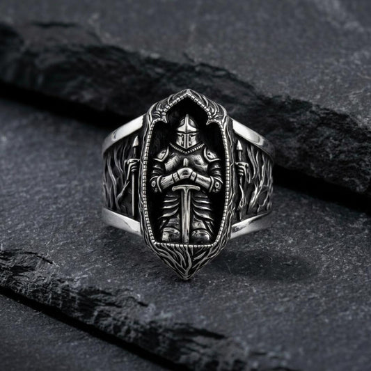 Men’s Knight Warrior Ring