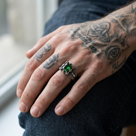 Emerald-Cut Emerald Ring