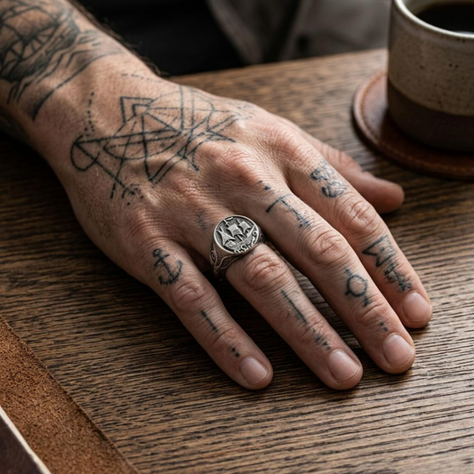 Kraken Signet Ring
