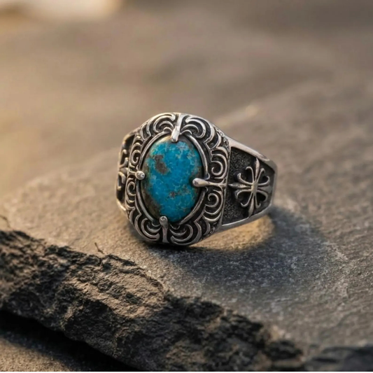 Turquoise Ring for Men