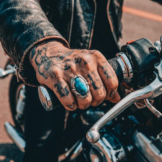 Western Turquoise Ring