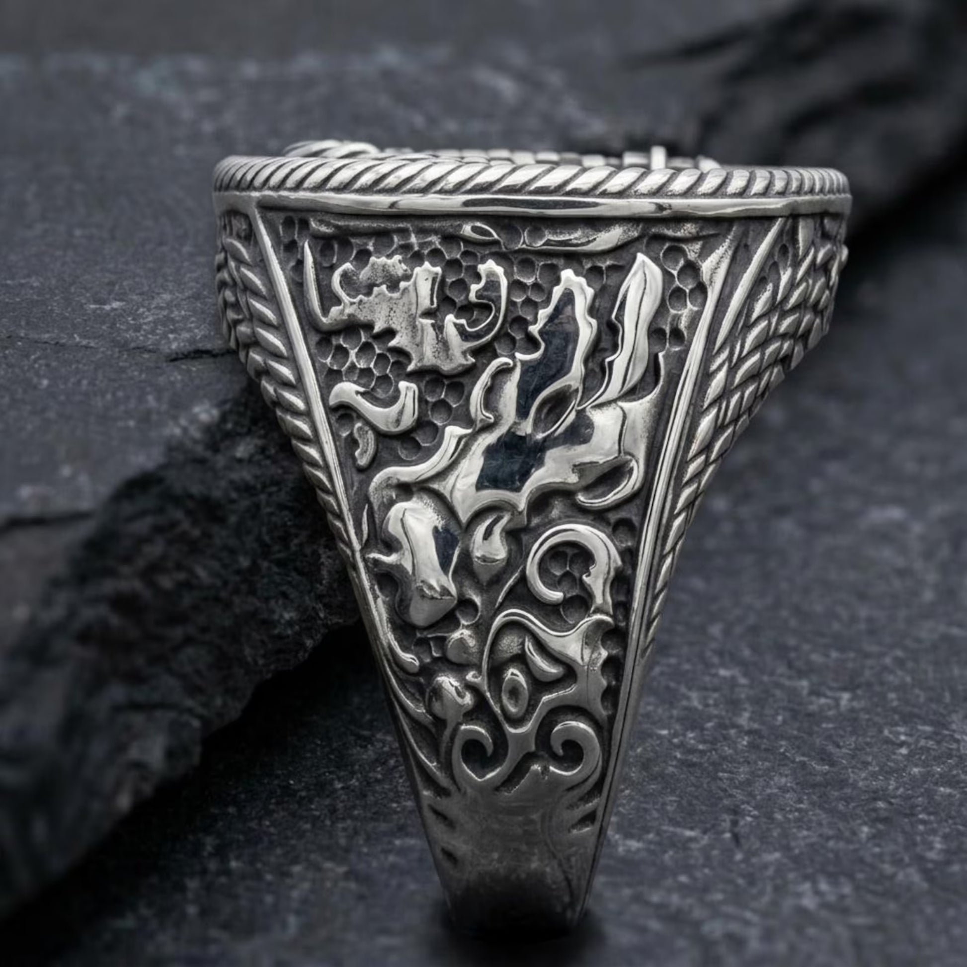 Sea Lover Signet Ring crafted from premium 925 sterling silver with a symbolic lighthouse design inspired by coastal living, ocean exploration, and maritime heritage.