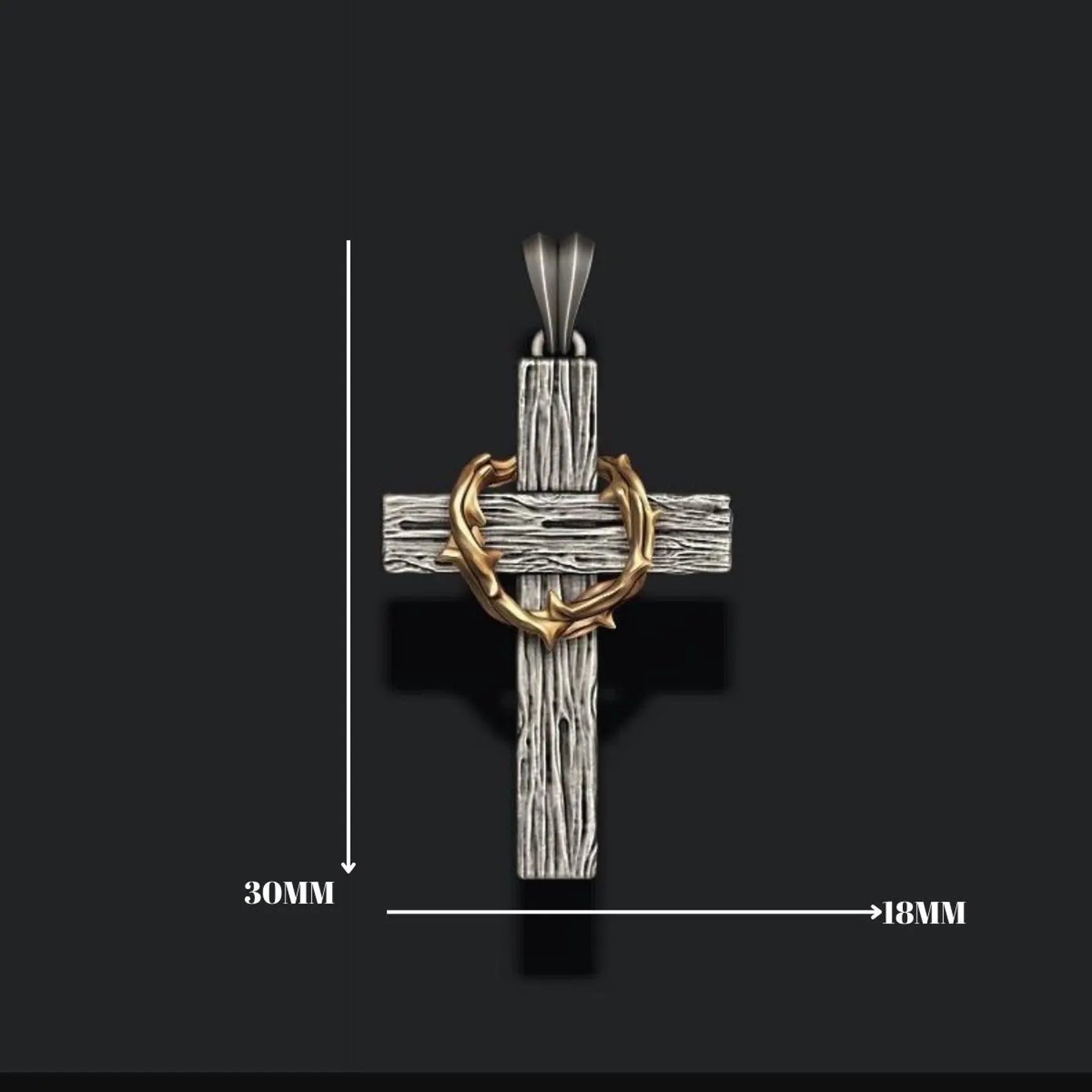 Embrace spiritual elegance and wear your faith with pride. Shop now and elevate your jewelry collection with this timeless and powerful accessory.