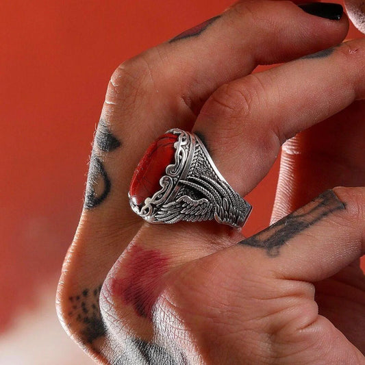 Red Jasper Ring