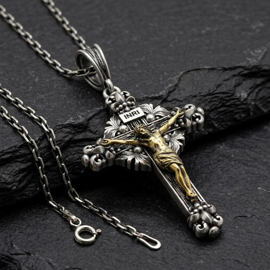 Jesus Crucifix Necklace