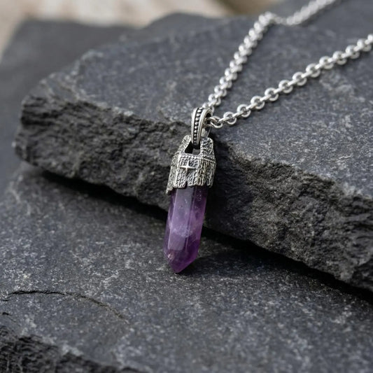 North Star Amethyst Necklace