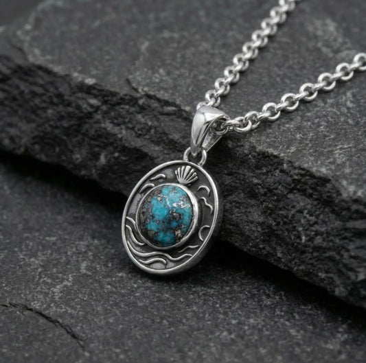 Nautical Turquoise Pendant
