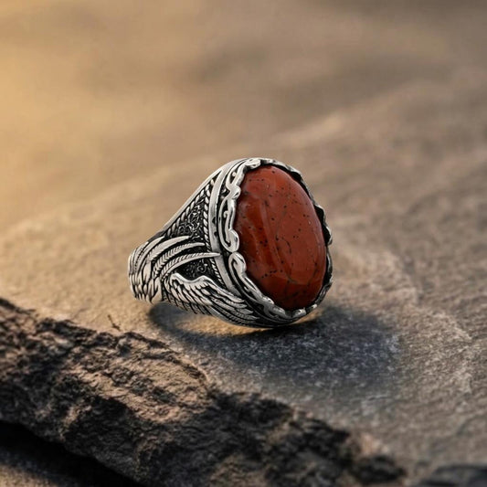 Red Jasper Ring