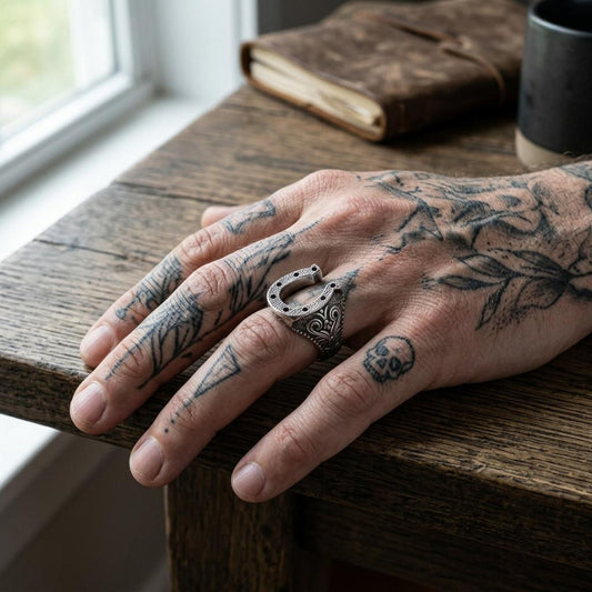 Horseshoe Lucky Ring