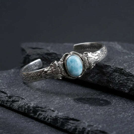 Aquamarine Bracelet Men