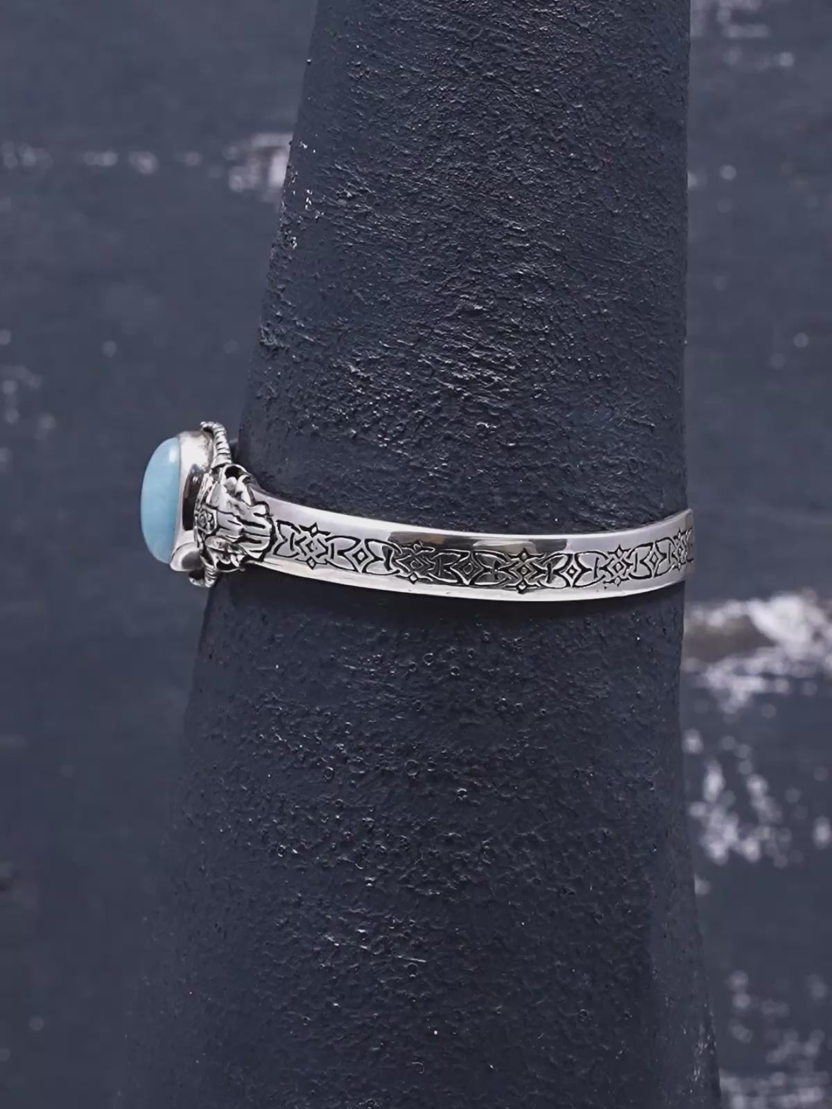 Aquamarine Bracelet Men