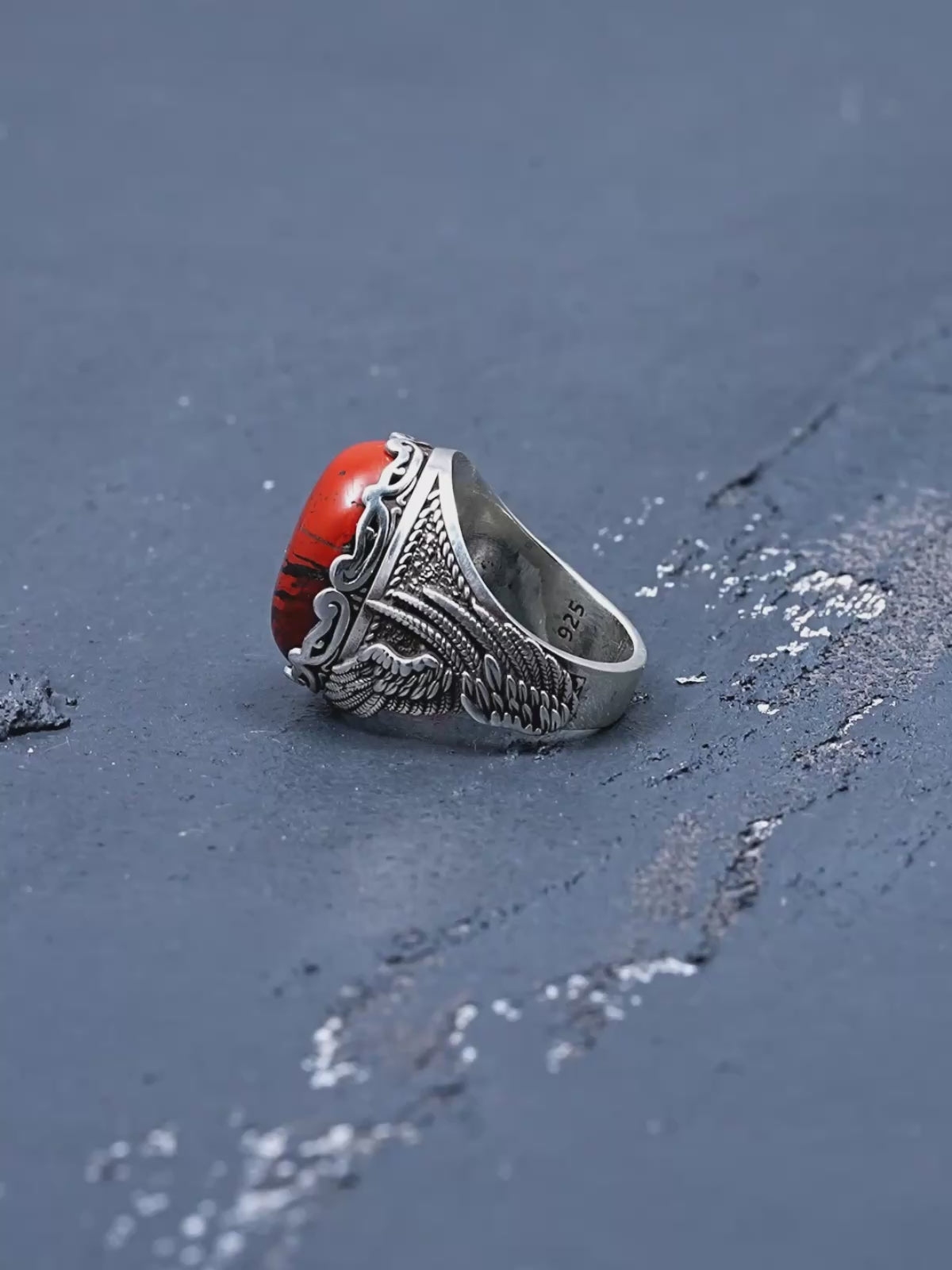 Red Jasper Ring