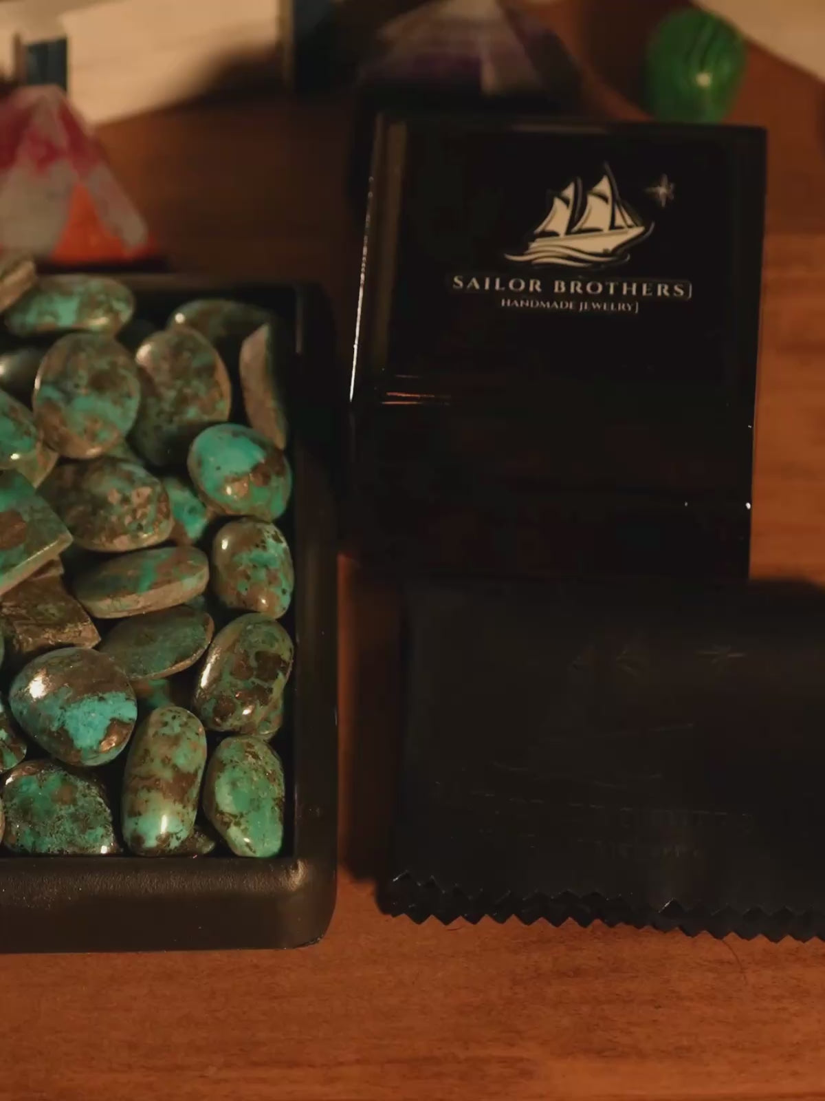 Guns & Roses Malachite Ring